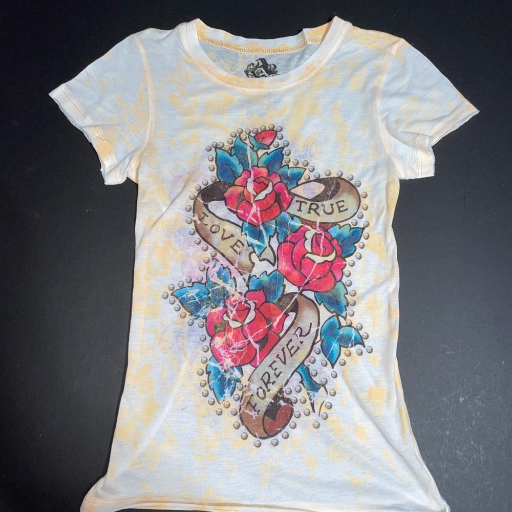 awake inc Tee Shirt Women`s Size S Cotton Blend